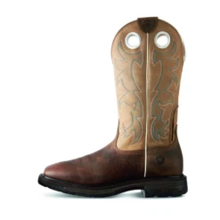 Ariat® Men's Beige Workhog Square Toe Tall Earth Boots 10008205 -Ariat Shop 10008205c 4e42a5e6 8b33 4a1b bf66 b30a172c2397