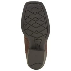 Ariat® Youth Roughstock Oiled Rowdy Brown Western Boots 10014101 -Ariat Shop 10014101 sole