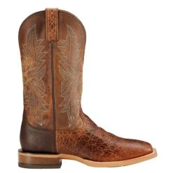 Ariat Men's Cowhand Adobe Clay & Taupe Leather Western Boots 10017381 -Ariat Shop 10017381 side