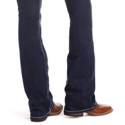 Ariat® Ladies R.E.A.L Mid Rise Stretch Entwined Bootcut Jeans 10017510 -Ariat Shop 10017510 03