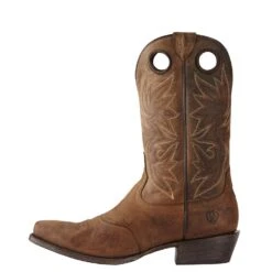 Ariat® Men's Circuit Striker Weathered Brown Square Toe Boot 10019974 -Ariat Shop 10019974 side