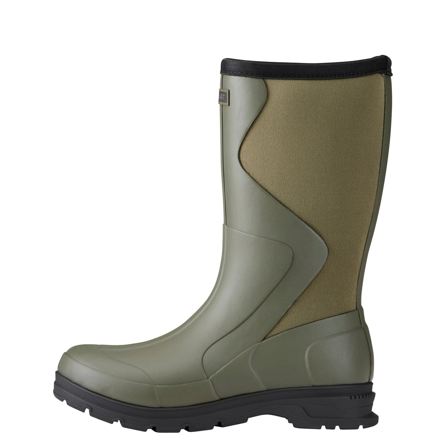 Ariat Ladies Springfield Olive Green Rubber Boots 10021525 3 Ariat Ladies Springfield Olive Green Rubber Boots 10021525 - Image 3