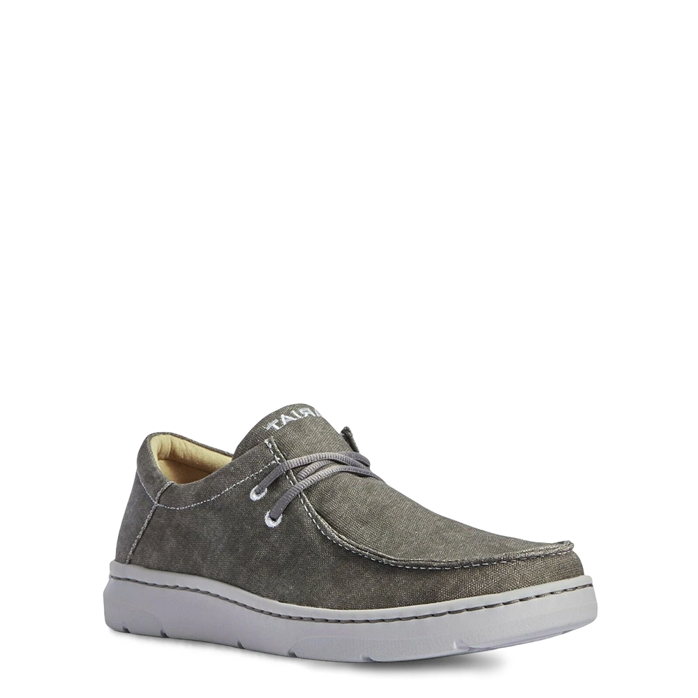 Ariat® Men's Hilo Deep Ash Canvas Shoe 10031558 1 Ariat® Men's Hilo Deep Ash Canvas Shoe 10031558