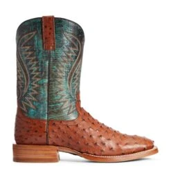 Ariat® Men's Gallup Roaring TurquoiseExotic Boots 10034113 -Ariat Shop 10034113 side