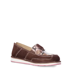 Ariat® Ladies Snake Print And Coffee Bean Cruiser Shoe 10035829