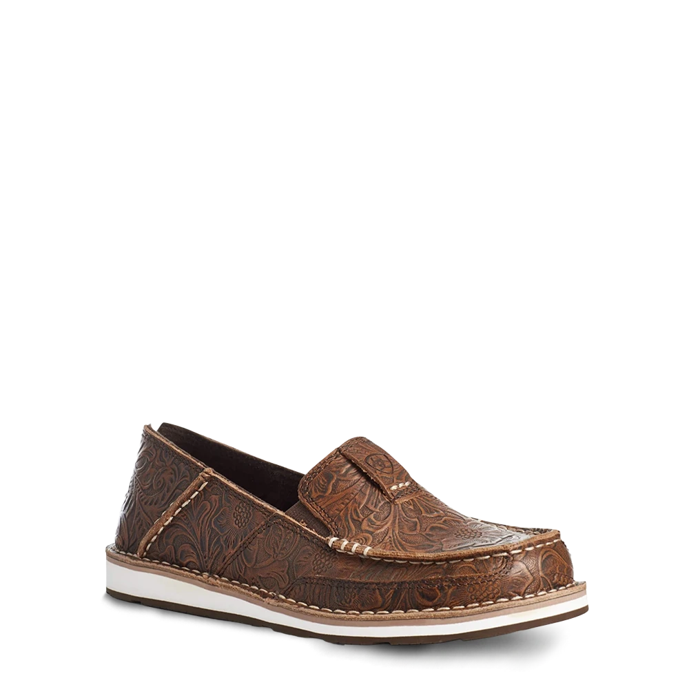 Ariat® Ladies Floral Embossed Cruiser Shoes 10035831 1 Ariat® Ladies Floral Embossed Cruiser Shoes 10035831