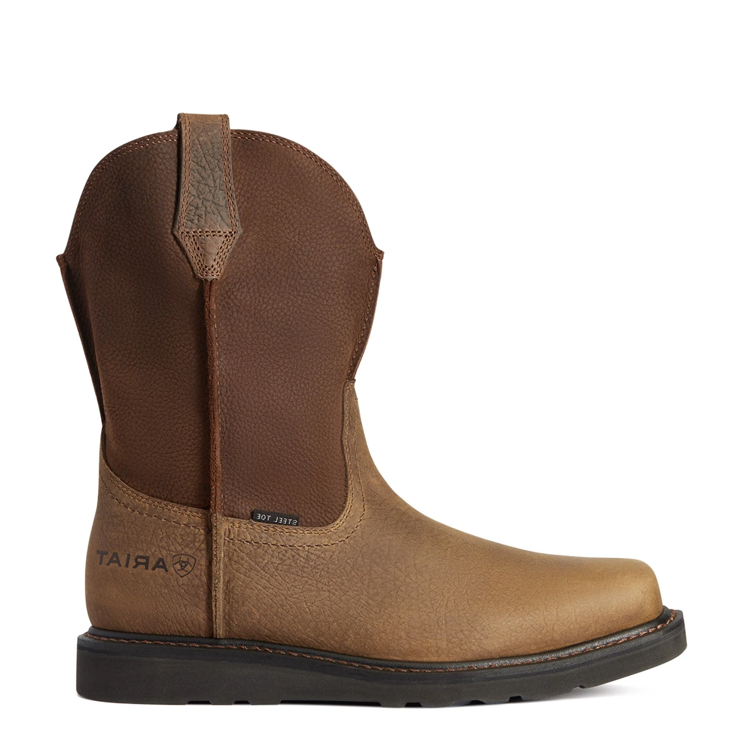 Ariat Men's Rambler Work Edge Earth Brown Square Steel Toe Boots 10035882 3 Ariat Men's Rambler Work Edge Earth Brown Square Steel Toe Boots 10035882 - Image 3