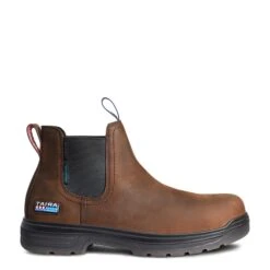 Ariat Men's Turbo Chelsea Domestic H2O Carbon Toe Work Boots 10036738 -Ariat Shop 10036738 side