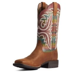 Ariat Ladies Lonestar Ridge Tan & Old Muted Serape Boots 10038329 -Ariat Shop 10038329 1