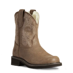 Ariat Ladies Fatbaby Heritage Cozy Ash Brown Boots 10038374