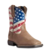 Ariat Children's American Flag Stars &Stripes Leather Boots 10038375