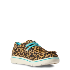 Ariat Children's Hilo Sparkle Brown Leopard Casual Shoes 10038446