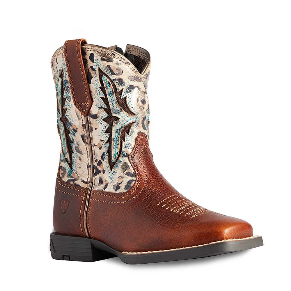 Ariat Girl's Koel VenTEK™ Spiced Cedar Square Toe Boots 10040260 1 Ariat Girl's Koel VenTEK™ Spiced Cedar Square Toe Boots 10040260
