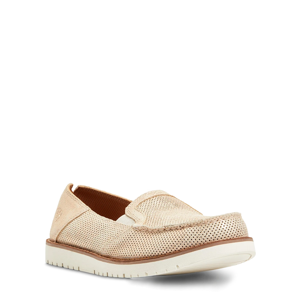 Ariat® Ladies Cruiser Rose Gold Metallic Slip On Shoes 10040381 1 Ariat® Ladies Cruiser Rose Gold Metallic Slip On Shoes 10040381