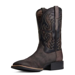 Ariat® Men's Sport Fresco VentTEK™ Brown & Black Western Boot 10040430 8 Ariat® Men's Sport Fresco VentTEK™ Brown & Black Western Boot 10040430 -Ariat Shop 10040430 1