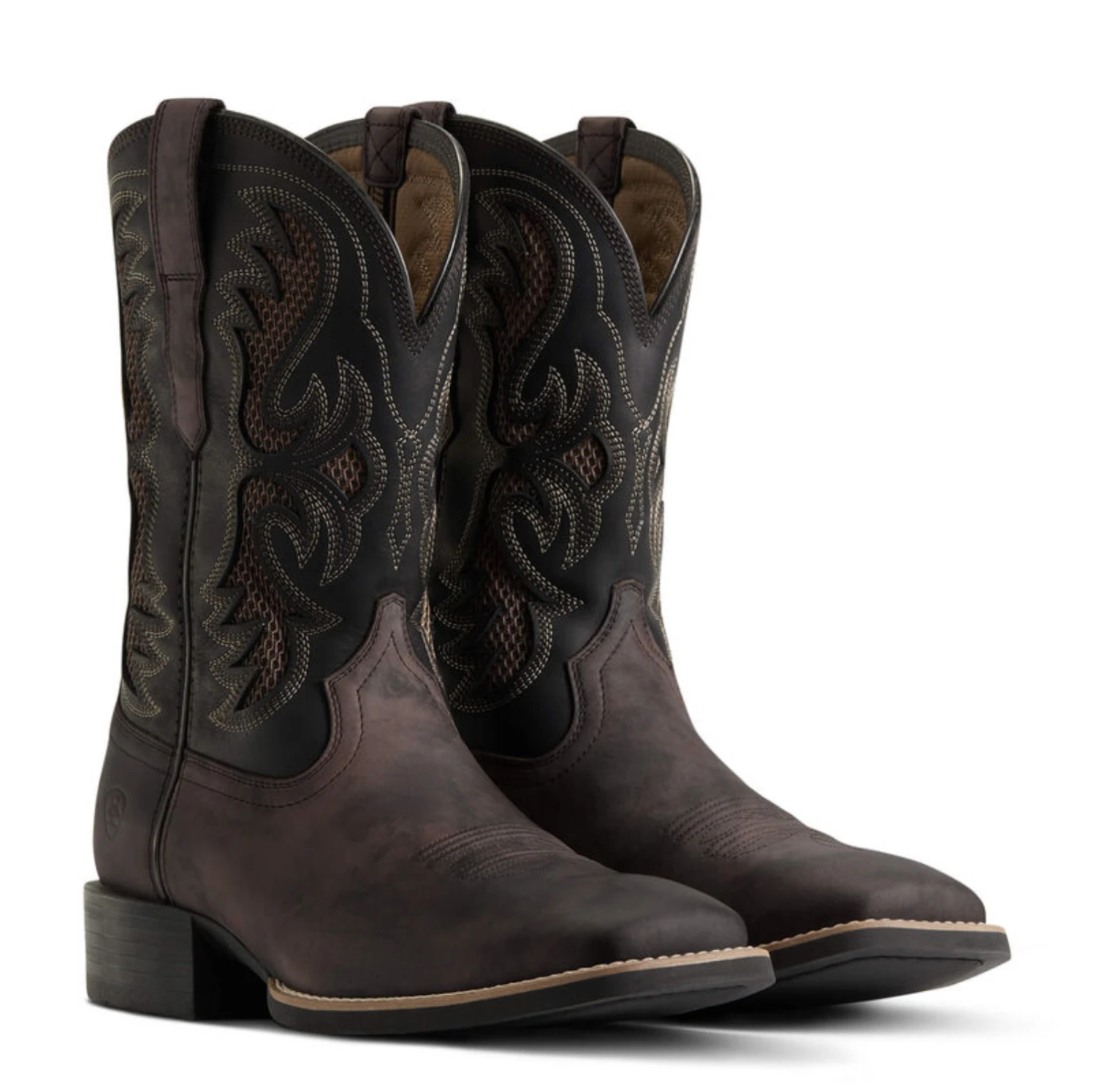 Ariat® Men's Sport Fresco VentTEK™ Brown & Black Western Boot 10040430 4 Ariat® Men's Sport Fresco VentTEK™ Brown & Black Western Boot 10040430 - Image 4
