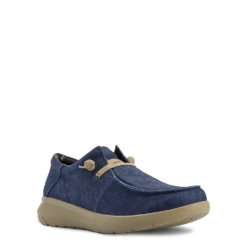 Ariat Men's Hilo Stretch Heather Blue Slip On Shoes 10040442