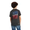 Ariat Children's Charger Patriotic Charcoal Graphic T-shirt 10040635