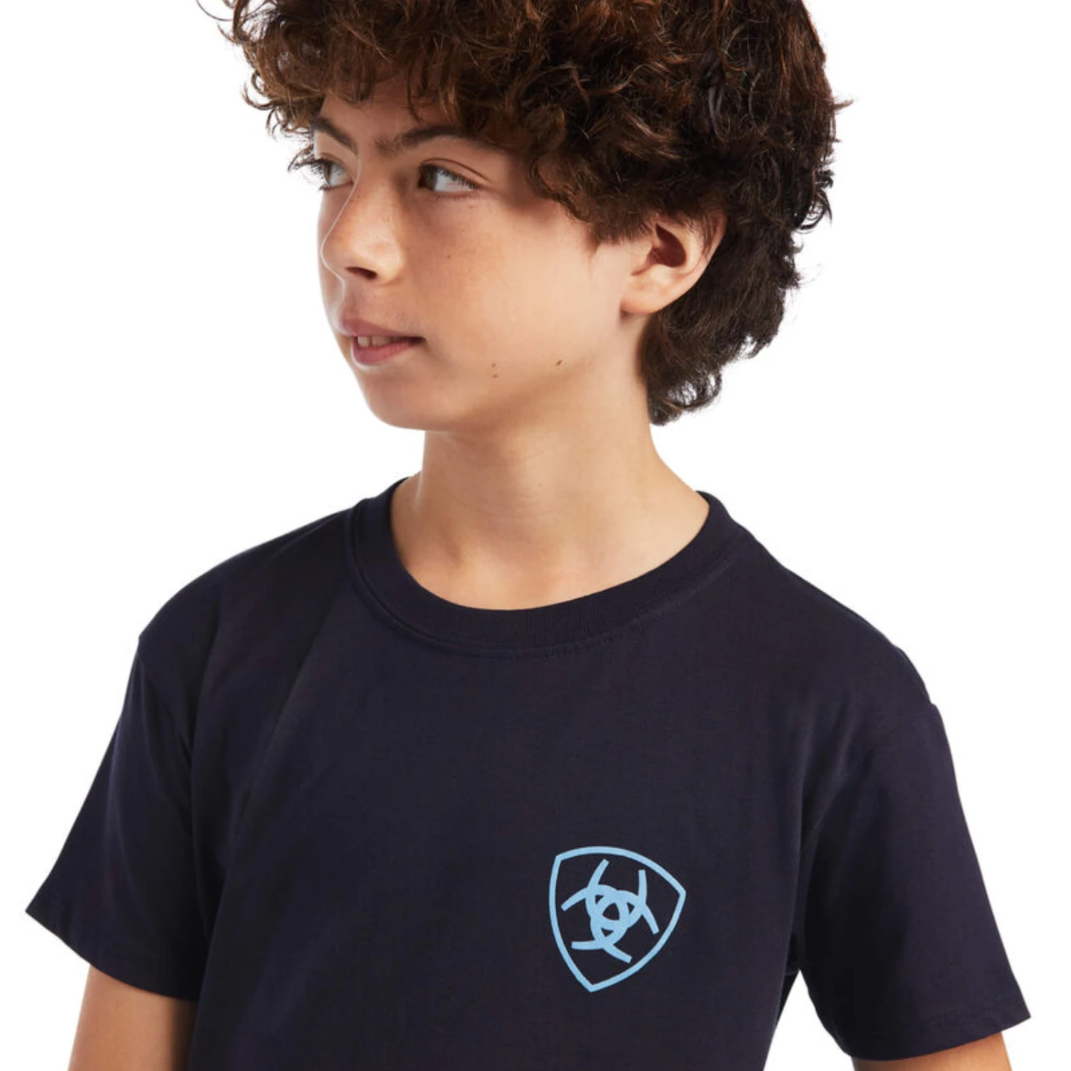 Ariat® Youth Boy's Diamond Wood Navy Graphic T-shirt 10040884 3 Ariat® Youth Boy's Diamond Wood Navy Graphic T-shirt 10040884 - Image 3
