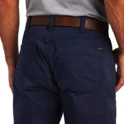 Ariat Men's Rebar M4 DuraStretch™ Made Tough Navy Pants 10041084 -Ariat Shop 10041084 02