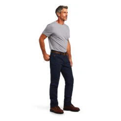 Ariat Men's Rebar M4 DuraStretch™ Made Tough Navy Pants 10041084 -Ariat Shop 10041084 full