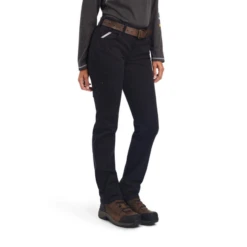 Ariat® Ladies Rebar DuraStretch™ Made Tough Black Work Pants 10041162 -Ariat Shop 10041162a