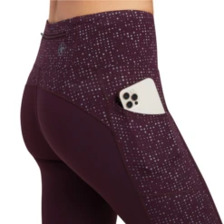Ariat® Ladies E0S Lumina Knee Patch Tight Mulberry Leggings 10041348 -Ariat Shop 10041348e