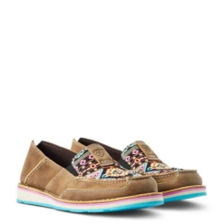 Ariat® Ladies Cruiser Brown Bomber & Neon Lights Shoes 10042532 11 Ariat® Ladies Cruiser Brown Bomber & Neon Lights Shoes 10042532 -Ariat Shop 10042532a 1