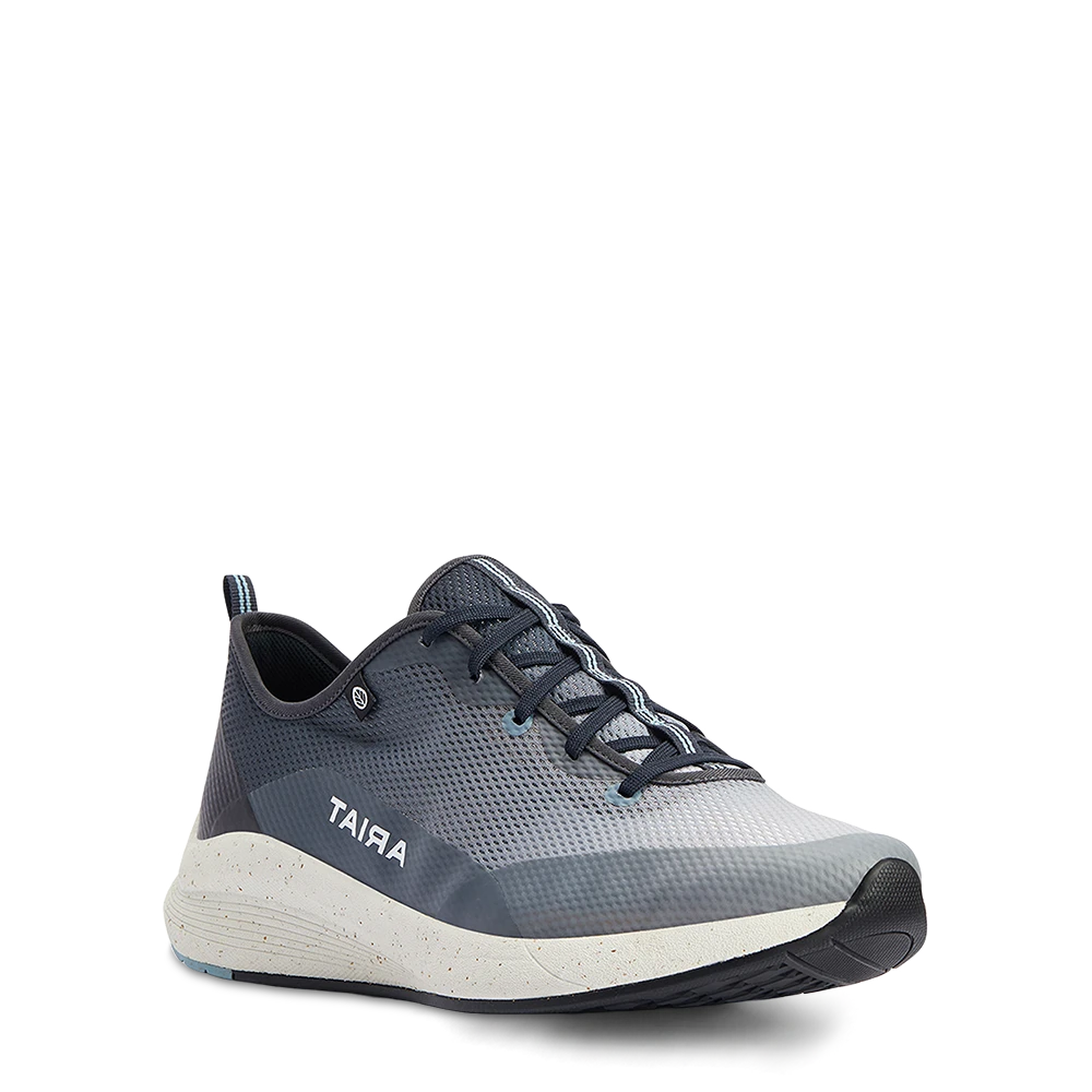 Ariat Men's Shift Runner Smokey Grey Lace Up Sneakers 10042570 1 Ariat Men's Shift Runner Smokey Grey Lace Up Sneakers 10042570