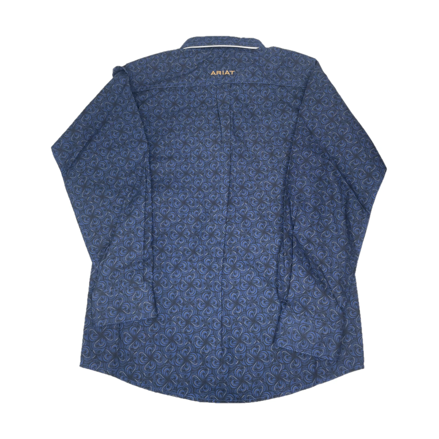 Ariat® Youth Boy's Giles Estate Blue Button Down Shirt 10042797 2 Ariat® Youth Boy's Giles Estate Blue Button Down Shirt 10042797 - Image 2