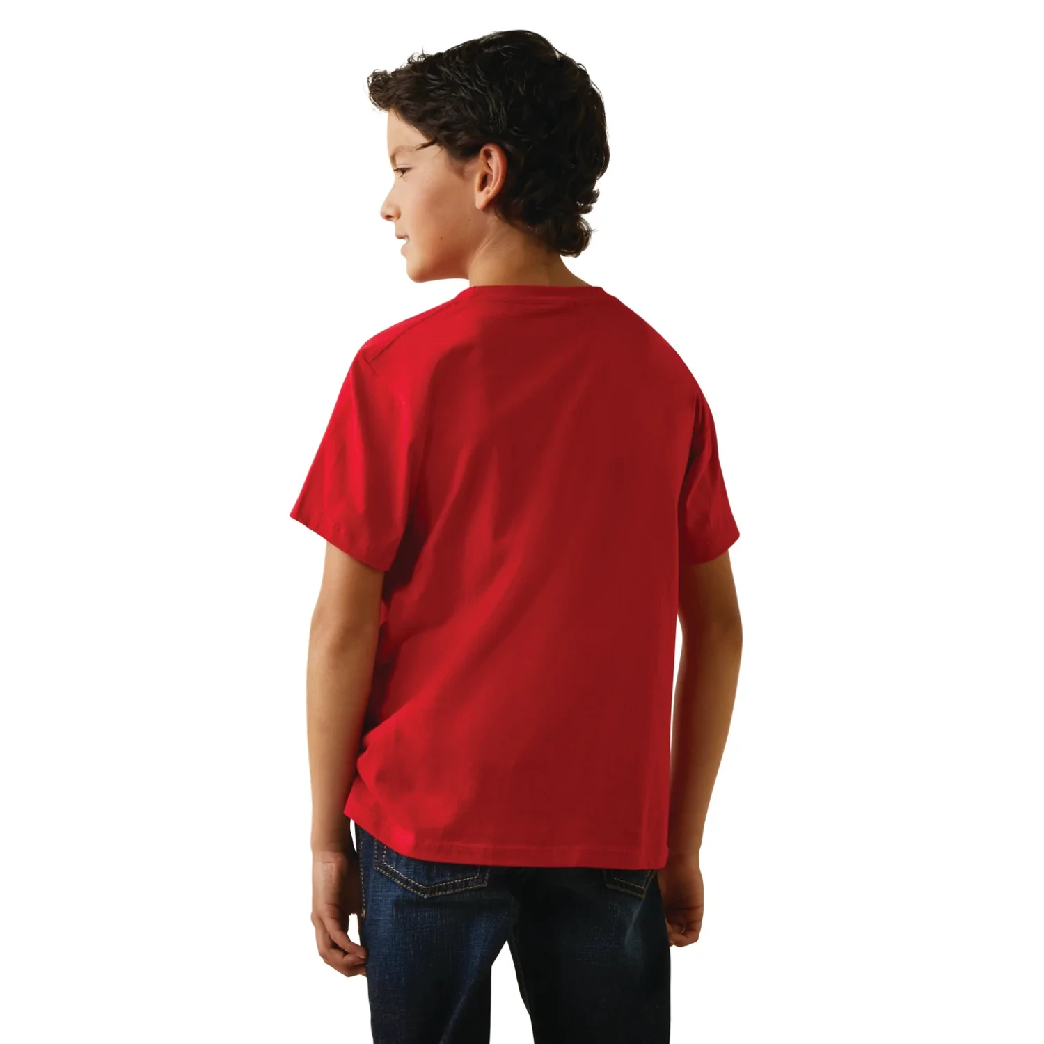 Ariat® Youth Boy's Viva Mexico Independent SMU Red T-Shirt 10043065 2 Ariat® Youth Boy's Viva Mexico Independent SMU Red T-Shirt 10043065 - Image 2