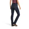 Ariat Ladies R.E.A.L Perfect Rise Greta Straight Dark Wash Denim Jeans 10043145