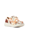 Ariat® Ladies Hilo Aloha Surfing Longhorn Print White Shoes 10044521