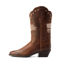 Ariat® Ladies Heritage Liberty Stretch Fit Sassy Brown Boots 10044541 10 Ariat® Ladies Heritage Liberty Stretch Fit Sassy Brown Boots 10044541 -Ariat Shop 10044541b