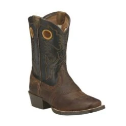 Ariat Children’s Distressed Brown Roughstock Cowboy Boot 10016239 -Ariat Shop 12 32649fb8 f8af 4f41 8a4e a591cdd5897c