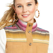 Ariat Ladies First Rodeo Update Weekend Warrior Dijon Vest 10037745 3 Ariat Ladies First Rodeo Update Weekend Warrior Dijon Vest 10037745 - Image 3