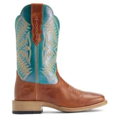 Ariat® Ladies Odessa Almond Roca & Metallic Turqueza Boots 10042387 -Ariat Shop 321 e281e89e 3f5a 47f4 8a00 aab0439b484a
