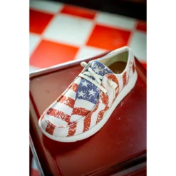 Ariat Ladies Hilo Distressed Flag Slip On Shoes 10040317 -Ariat Shop 546548