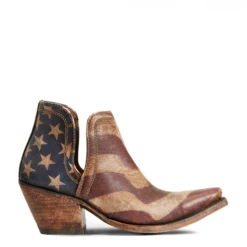 Ariat Ladies Dixon Old Patriot Snip Toe Booties 10040293 -Ariat Shop 564654564