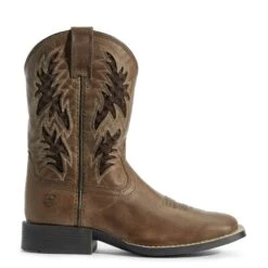 Ariat® Children's Homestead Brown Cowboy VentTEK™ Boots 10031488 8 Ariat® Children's Homestead Brown Cowboy VentTEK™ Boots 10031488 -Ariat Shop 57 4c4dac24 6dd6 472f abf5 cf97d2d670f9