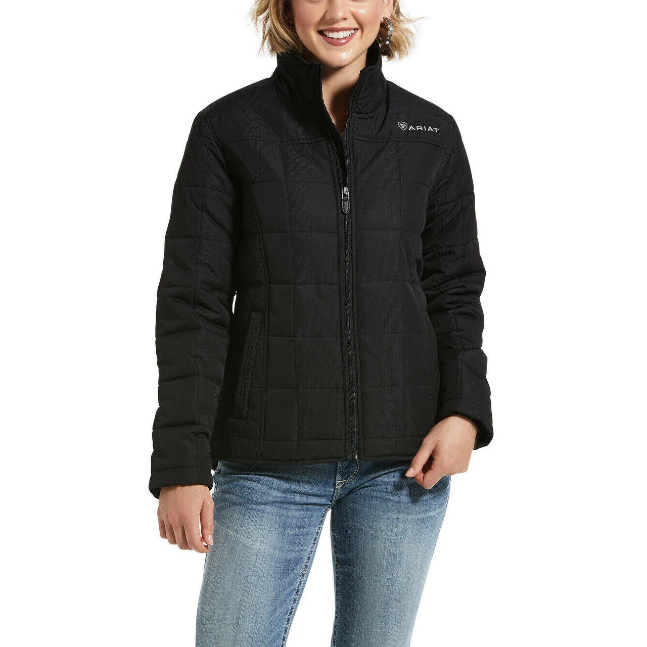 Ariat® Ladies Real Crius Black Concealed Carry Jacket 10032982 1 Ariat® Ladies Real Crius Black Concealed Carry Jacket 10032982