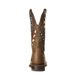 Ariat® Men's Quickdraw VentTEK® Brown Patriotic Flag Boots 10027165 -Ariat Shop 57 deedf628 8013 4b61 86fe f14d0a6c5d05
