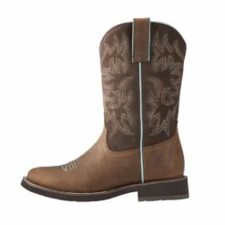 Ariat Ladies Delilah Round Toe Distressed Brown Boots 10021457 -Ariat Shop 57 e75b37ca c73d 489f adf6 7828bc102d19