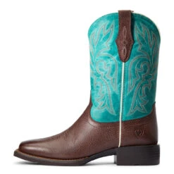 Ariat® Ladies Turquoise & Dark Cottage Cattle Drive Boots 10033870 -Ariat Shop 57 eaadc67d a6f9 4c2e a193 5d964a868669