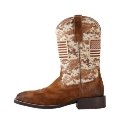 Ariat® Men's Sport Patriot Sand Storm Camo Amercan Flag Boots 10019959 -Ariat Shop 57 ed310535 0958 4d99 8fb5 27df9a1f16fe