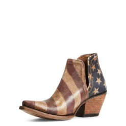 Ariat Ladies Dixon Old Patriot Snip Toe Booties 10040293 -Ariat Shop 654654
