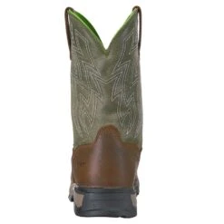 Ariat® Men's Rebar Flex Western H2O Rye Brown & Green Boots 10021485 9 Ariat® Men's Rebar Flex Western H2O Rye Brown & Green Boots 10021485 -Ariat Shop Ariat 10021485 4