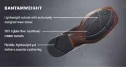 Ariat Men's Ryden Ultra Dark Roast & Weathered Pebble Boots 10035927 11 Ariat Men's Ryden Ultra Dark Roast & Weathered Pebble Boots 10035927 -Ariat Shop Bantam outsole