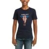 Ariat® Children's American Steer Navy Tee 10038204