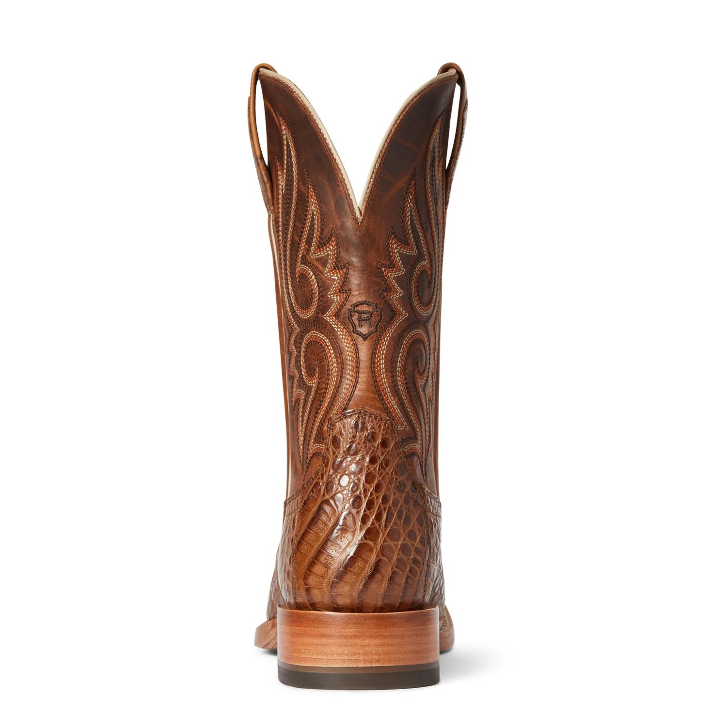 Ariat® Men's Relentless Denton Carmel Tan Exotic Boots 10035923 4 Ariat® Men's Relentless Denton Carmel Tan Exotic Boots 10035923 - Image 4